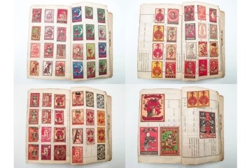 戦前　当時物　中国輸出用・日本など　大判サイズあり　レトロなマッチラベル1912枚セット　(R-086669)