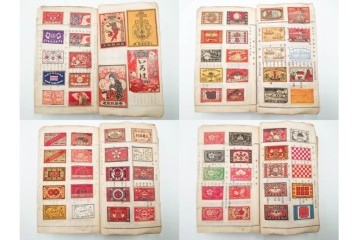 戦前　当時物　中国輸出用・日本など　大判サイズあり　レトロなマッチラベル1912枚セット　(R-086669)