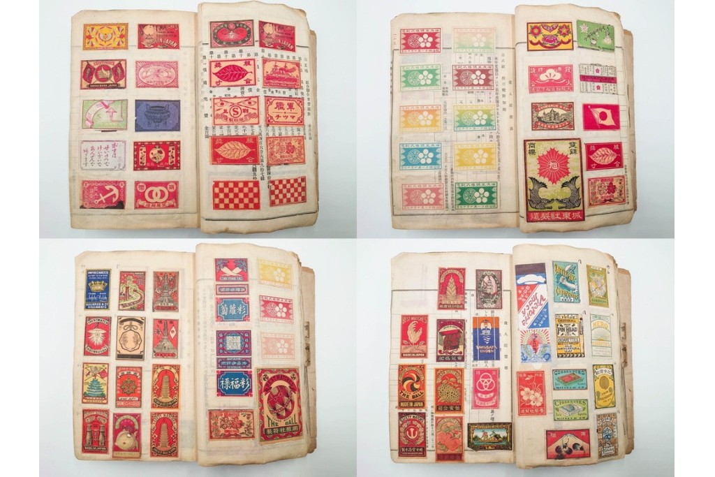 戦前　当時物　中国輸出用・日本など　大判サイズあり　レトロなマッチラベル1912枚セット　(R-086669)