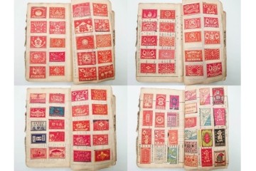 戦前　当時物　中国輸出用・日本など　大判サイズあり　レトロなマッチラベル1912枚セット　(R-086669)