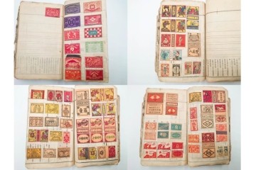 戦前　当時物　中国輸出用・日本など　大判サイズあり　レトロなマッチラベル1912枚セット　(R-086669)