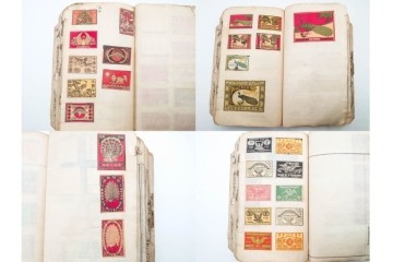 戦前　当時物　中国輸出用・日本など　大判サイズあり　レトロなマッチラベル1912枚セット　(R-086669)