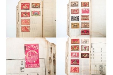 戦前　当時物　中国輸出用・日本など　大判サイズあり　レトロなマッチラベル1912枚セット　(R-086669)