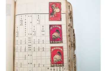 戦前　当時物　中国輸出用・日本など　大判サイズあり　レトロなマッチラベル1912枚セット　(R-086669)