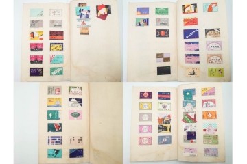 戦前　当時物　日本　レトロな意匠のマッチラベル2151枚セット　(R-086670)