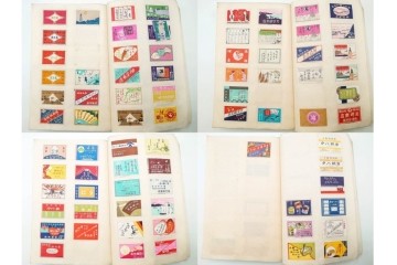 戦前　当時物　日本　レトロな意匠のマッチラベル2151枚セット　(R-086670)