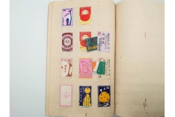 戦前　当時物　日本　レトロな意匠のマッチラベル963枚セット　(R-086671)