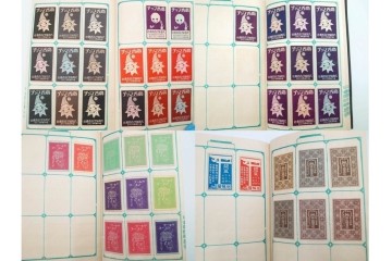戦前　当時物　日本　レトロな意匠のマッチラベル1253枚セット　(R-086672)