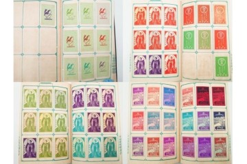 戦前　当時物　日本　レトロな意匠のマッチラベル1253枚セット　(R-086672)