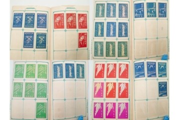 戦前　当時物　日本　レトロな意匠のマッチラベル1253枚セット　(R-086672)