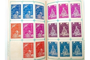 戦前　当時物　日本　レトロな意匠のマッチラベル1253枚セット　(R-086672)