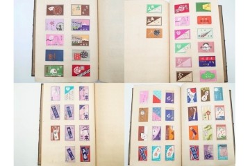 戦前　当時物　日本　レトロな意匠のマッチラベル1514枚セット　(R-086673)