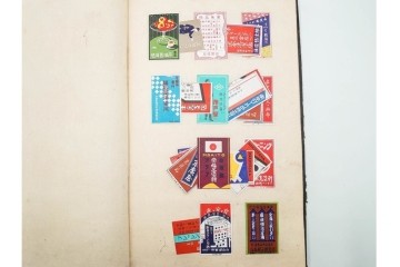 戦前　当時物　日本　レトロな意匠のマッチラベル1514枚セット　(R-086673)