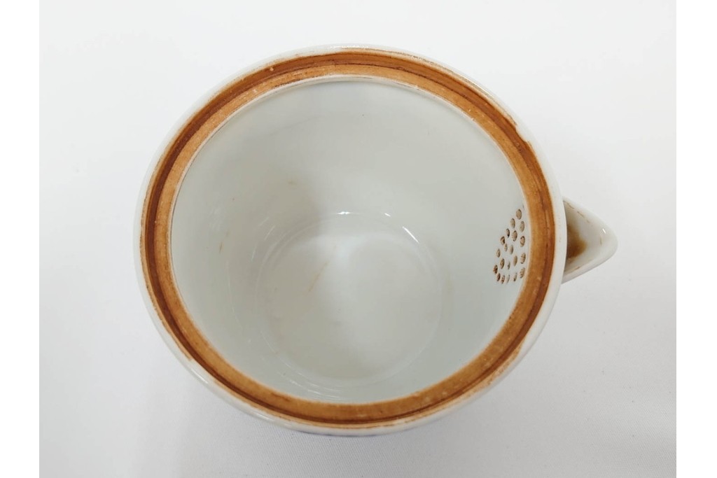 平安 北峰(北峯)製　青華山水図が上品な泡瓶　共箱付き　(R-086679)