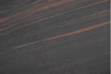 和製ヴィンテージ　黒檀(コクタン)材ならではの重厚感が際立つ凝った装飾の座卓　(R-086682)
