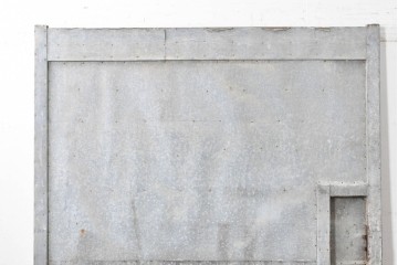 アンティーク建具　昭和初期　ブリキ張りの蔵戸1枚　(R-086685)