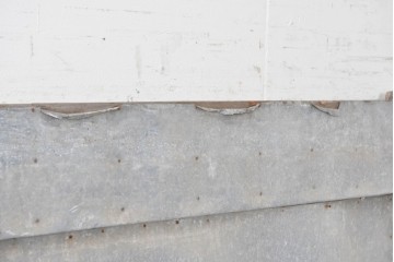 アンティーク建具　昭和初期　ブリキ張りの蔵戸1枚　(R-086685)