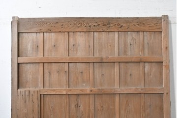 アンティーク建具　昭和初期　ブリキ張りの蔵戸1枚　(R-086685)