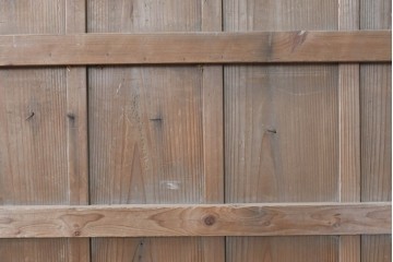 アンティーク建具　昭和初期　ブリキ張りの蔵戸1枚　(R-086685)