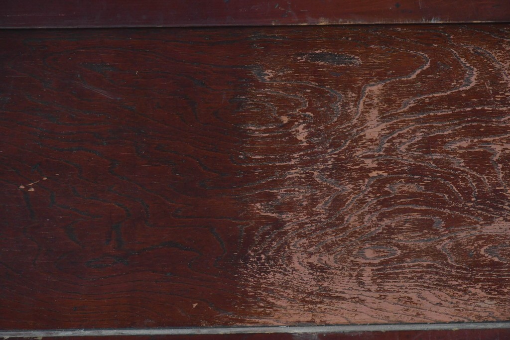 アンティーク建具　明治期から大正期　端正な佇まいの幅広格子戸1枚　(R-086686)