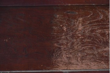 アンティーク建具　明治期から大正期　端正な佇まいの幅広格子戸1枚　(R-086686)