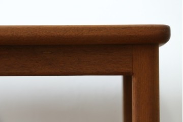 和製ヴィンテージ　希少　青林製作所　チーク無垢材で作られた北欧デザインのワゴン　(R-086692)