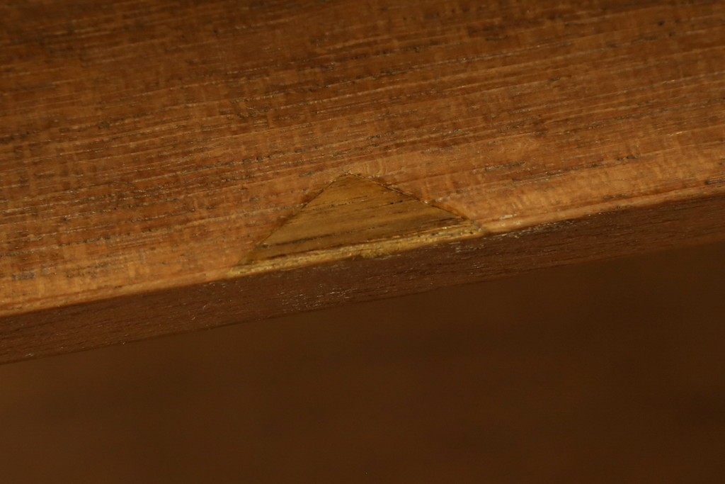 和製ヴィンテージ　希少　青林製作所　チーク無垢材で作られた北欧デザインのワゴン　(R-086692)