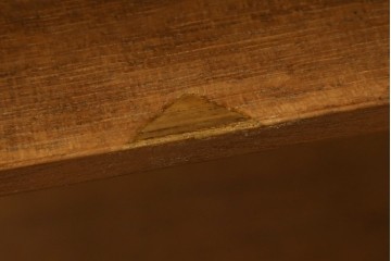 和製ヴィンテージ　希少　青林製作所　チーク無垢材で作られた北欧デザインのワゴン　(R-086692)