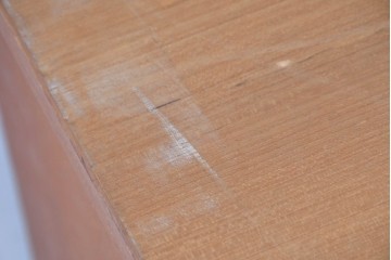 和製ヴィンテージ　チーク材　北欧デザインのシンプルなサイドキャビネット　(R-086693)