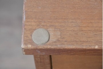 和製ヴィンテージ　チーク材　北欧デザインのシンプルなサイドチェスト　(R-086694)