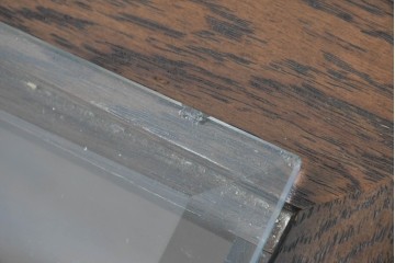 中古　美品　希少な廃番品　カリモク家具(karimoku)　domani(ドマーニ)　Morganton(モーガントン)　印象的なグリッドデザインのスクエア型センターテーブル　(R-086699)