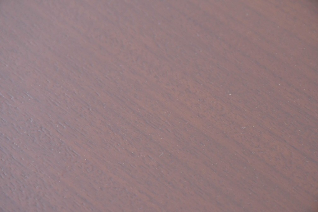 中古　希少!!　イタリア　Carlo Pessina(カルロ・ペッシーナ)デザイン　チーク材　貝殻で描くモザイク模様が印象的なダイニングテーブル　定価推定200万円　(R-086701)