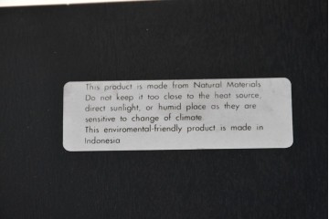 中古　希少!!　イタリア　Carlo Pessina(カルロ・ペッシーナ)デザイン　チーク材　貝殻で描くモザイク模様が印象的なダイニングテーブル　定価推定200万円　(R-086701)