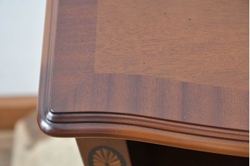 中古　美品　東海家具工業(Tokai Kagu)　ベネチア(Venezia)シリーズ　マホガニー材　ネオクラシカルな気品漂うオープンチェスト　(R-086703)