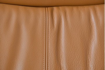 中古　カリモク家具(karimoku)　Chitano(チターノ)　回転式の1人掛けレザーソファ　(R-086706)