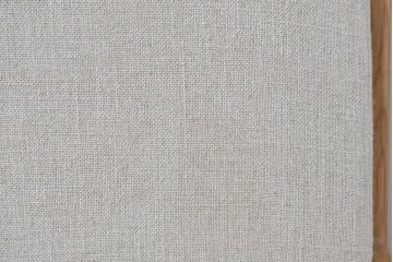 中古　美品　ZARA HOME(ザラホーム)　アッシュウッド材のフレームがおしゃれなリネンアームチェアとオットマンのセット　定価約9万3千円　(R-086709)