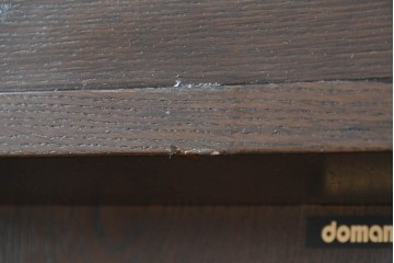 中古　美品　激レア希少モデル!!　カリモク家具(karimoku)　domani(ドマーニ)　Morganton(モーガントン)　フットレール付きバーカウンターテーブル　定価100万円以上　(R-086715)