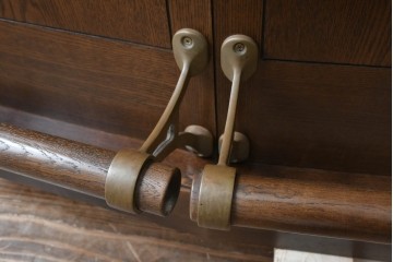 中古　美品　激レア希少モデル!!　カリモク家具(karimoku)　domani(ドマーニ)　Morganton(モーガントン)　フットレール付きバーカウンターテーブル　定価100万円以上　(R-086715)