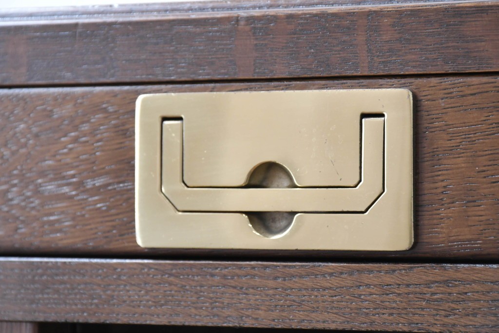 中古　美品　激レア希少モデル!!　カリモク家具(karimoku)　domani(ドマーニ)　Morganton(モーガントン)　フットレール付きバーカウンターテーブル　定価100万円以上　(R-086715)