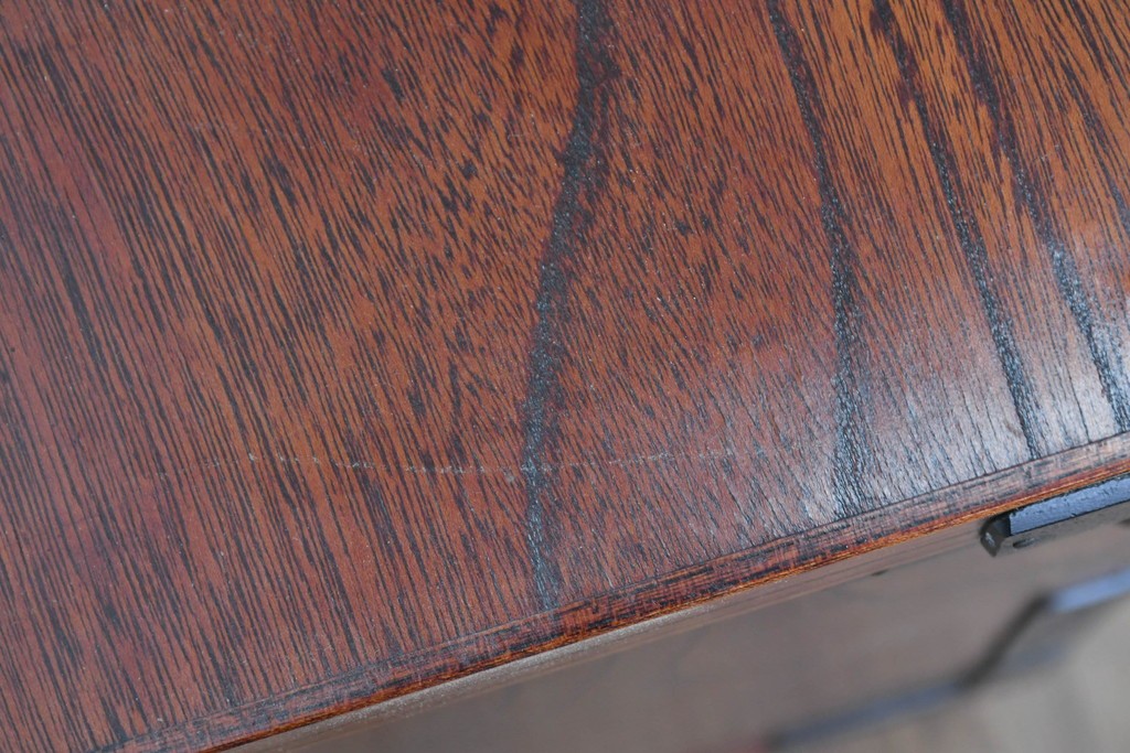 中古　美品　岩谷堂箪笥　菊幸　金具に施された細やかな彫刻が美しいローボード　(R-086719)