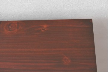 中古　美品　岩谷堂箪笥　菊幸　堂々とした木目に金具の意匠が映えるローチェスト　(R-086721)