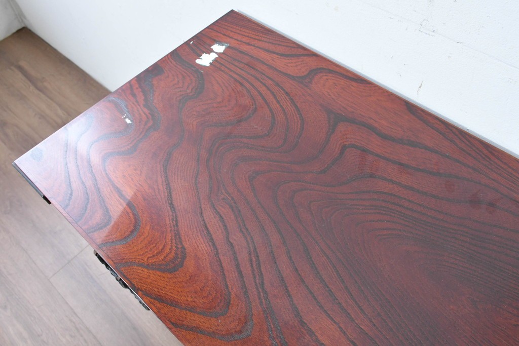 中古　美品　岩谷堂箪笥　欅(ケヤキ)材　重厚な金具が目を引く整理箪笥　(R-086725)