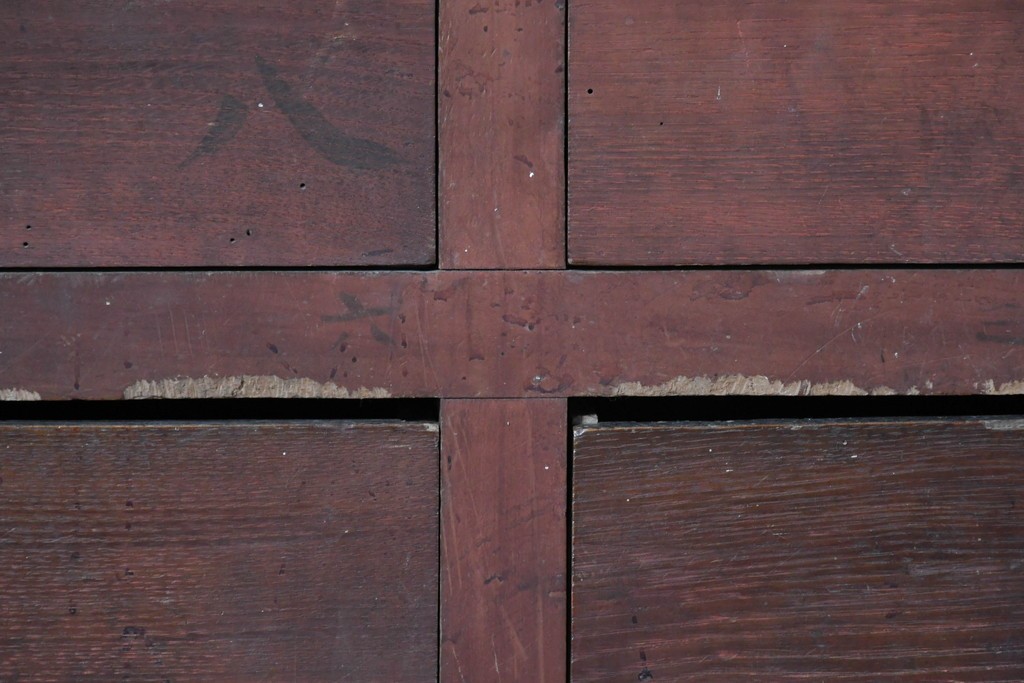 和製アンティーク　収納力に優れた実用的な造りの階段箪笥　(R-086736)