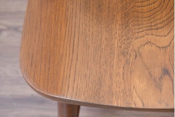 中古　美品　柏木工(KASHIWA、かしわ)　楢(ナラ)材　木の温もりあふれるキャプテンチェア2脚セット　(R-086743)