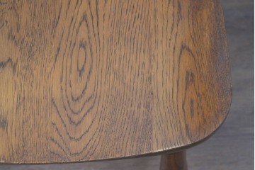 中古　美品　柏木工(KASHIWA、かしわ)　楢(ナラ)材　木の温もりあふれるキャプテンチェア2脚セット　(R-086743)