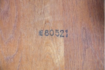 中古　美品　柏木工(KASHIWA、かしわ)　楢(ナラ)材　木の温もりあふれるキャプテンチェア2脚セット　(R-086743)