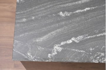 中古　国産特注品　天板(大理石)　重厚な天板が目を引くテレビボード　製作費約60万円　(R-086744)