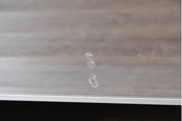 中古　国産特注品　天板(大理石)　重厚な天板が目を引くテレビボード　製作費約60万円　(R-086744)