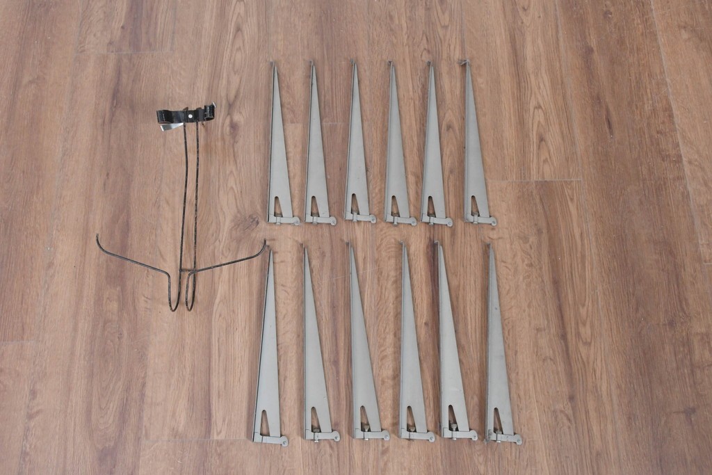 和製ヴィンテージ　伊藤洋家具店　木製フレームと曲げガラスのショーケース　(R-086747)