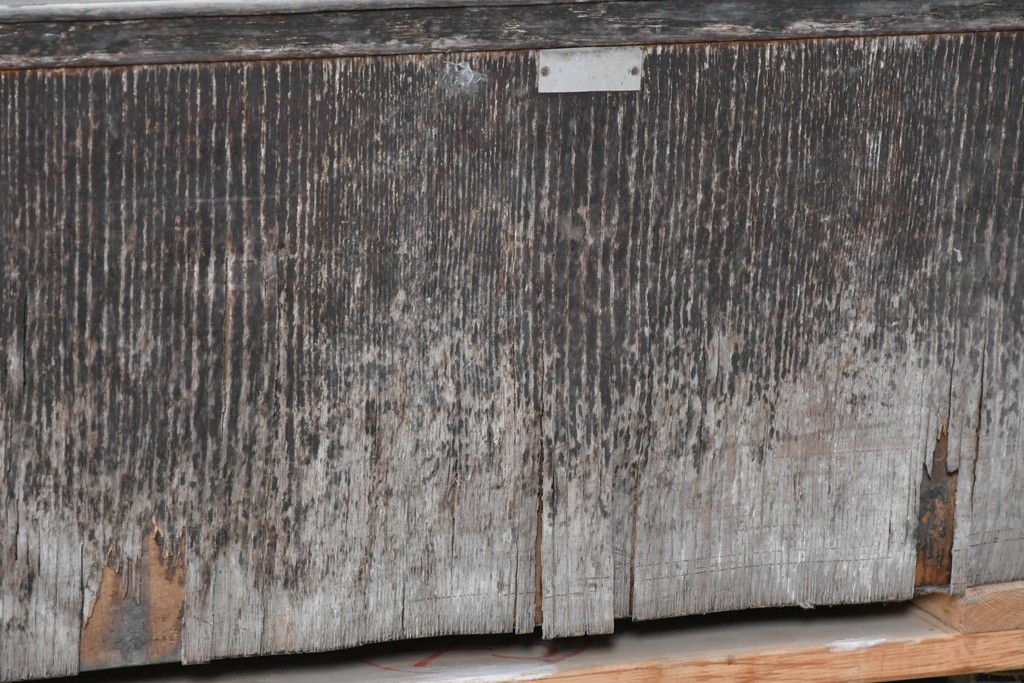 和製ヴィンテージ　広いガラス面でディスプレイが映えるガラスショーケース　(R-086751)